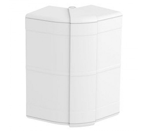 Внешний угол кабельного канала Rapid 45-2 регулируемый 53x130 мм (ПВХ,белый) (GK-AH53130RW)  6113230  OBO Bettermann