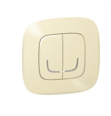 Выключатель Умный беспроводной 2-кл. Valena Allure сл. кость Netatmo  752687  Legrand