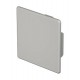Торцевая заглушка кабельного канала WDK 60x60 мм (ПВХ,серый) (WDK HE60060GR)  6022499  OBO Bettermann