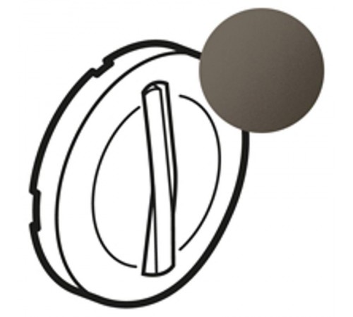 Celiane Графит Клавиша 1-ая для бесшумного выключателя  065201  Legrand