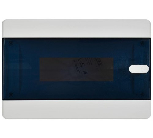 Корпус пластиковый навесной на 12 модулей ЩРН-П-12 IP41 черная прозрачная дверь UNION Compact  UIC-KP12-N-12-41-K01  IEK