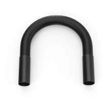 Поворот гибкий гофрированный универсальный чёрный d20 мм (35шт/280шт уп/кор)  PR13.02891  Промрукав