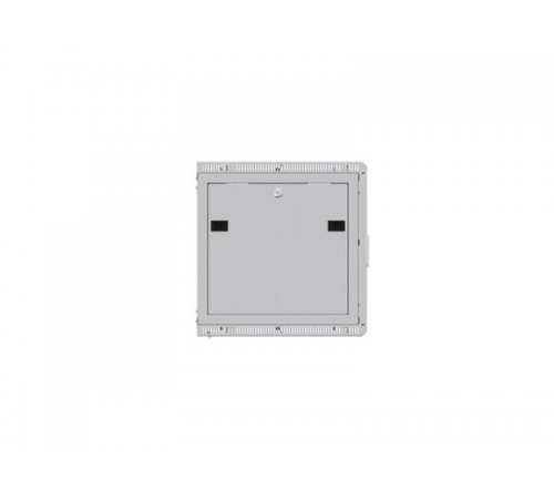 Шкаф настенный 19" TERACOM PRO 6U 600х600 мм дверь стеклянная с замком-ручкой серый  TRP-WLL-0666-40G  EKF