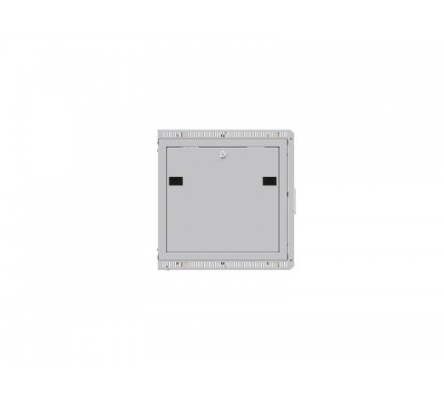 Шкаф настенный 19" TERACOM PRO 6U 600х600 мм дверь стеклянная с замком-ручкой серый  TRP-WLL-0666-40G  EKF
