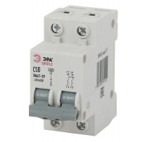 Выключатель автоматический двуххполюсный SIMPLE-mod-17 ВА47-29 2P 50А 4,5кА характеристика C SIMPLE  Б0039234  ЭРА