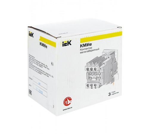 Контактор КМИе-48012 80А 110В/АС3 1НО;1НЗ  KKME41-080-110-11  GENERICA