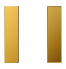 комплект накладок 1гр золото  LS501TSAGGO  Jung