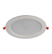 Светильник светодиодный встраиваемый downlight PLED DL5 12w 4000K WH IP40 (плоский рассеиватель)  .5026421A  JAZZWAY