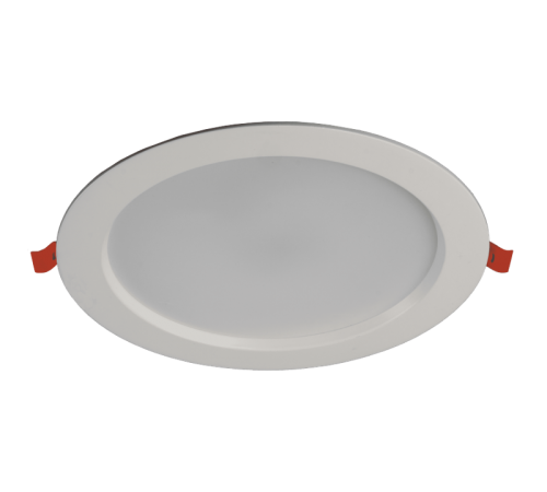 Светильник светодиодный встраиваемый downlight PLED DL5 12w 4000K WH IP40 (плоский рассеиватель)  .5026421A  JAZZWAY