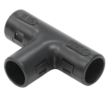 Тройник открывающийся TI16G  черный  CTA10D-TIG16-K02-050  IEK