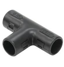 Тройник открывающийся TI16G  черный  CTA10D-TIG16-K02-050  IEK