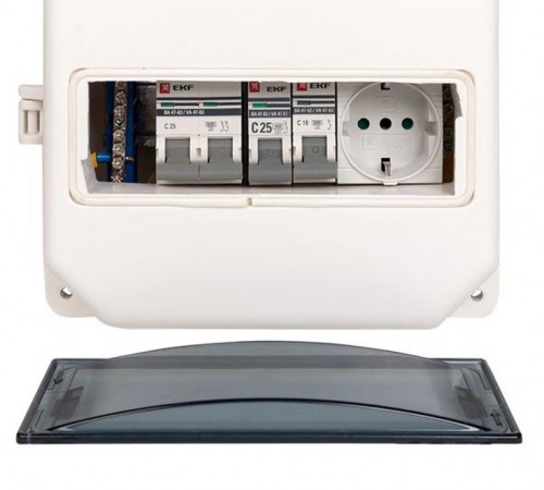 Щит ВРУш-1/25 (для коттеджа) PROxima  vru-1-25-pro  EKF