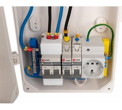 Щит ВРУш-1/25 (для коттеджа) PROxima  vru-1-25-pro  EKF