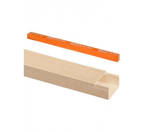 Кабель-канал 25х16 (6 шт по 1 м) "ЭКО" 3D сосна (розн.упак.)  SQ0402-4305  TDM