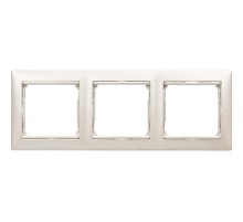 Valena Жемчужный Рамка 3-ая гориз  770473  Legrand