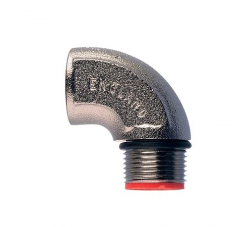 Фитинг B/PG16/90, 90°, никелированная латунь, резьба PG16, 10 шт. в пачке  7TCA296030R0023  ABB