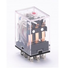 Промежуточное реле 3 конт. с инд. LED 5А 24В AC ПР-1  23221DEK  DEKraft