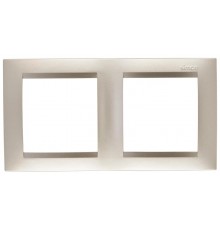 Simon 15 Шампань Рамка универсальная, 2 поста  1500620-034  Simon