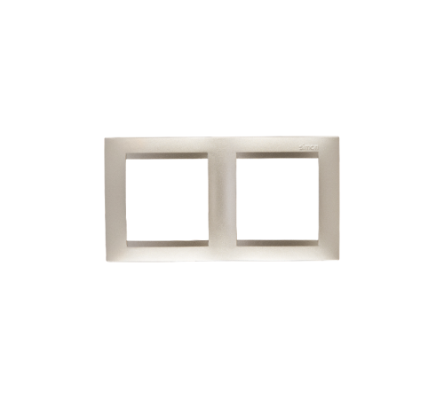 Simon 15 Шампань Рамка универсальная, 2 поста  1500620-034  Simon