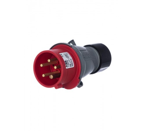 Вилка кабельная Easy&Safe 416EP6,16А,3P+N+E,IP44,6ч2CMA101967R1000 ABB