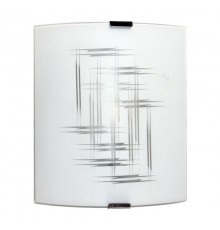 Светильник "Элегант" 210х245 НББ 21-60 М21 матовый белый/кл.штамп металлик  1005205665  Элетех