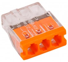 Строительно-монтажная клемма СМК 772-203 (4шт/упак) IEK  UKZ30-203-004  IEK 