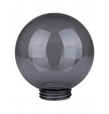 Рассеиватель для садово-паркового светильника шар ПММА 200 мм дымчатый (резьба А 85)  SQ0321-0206  TDM