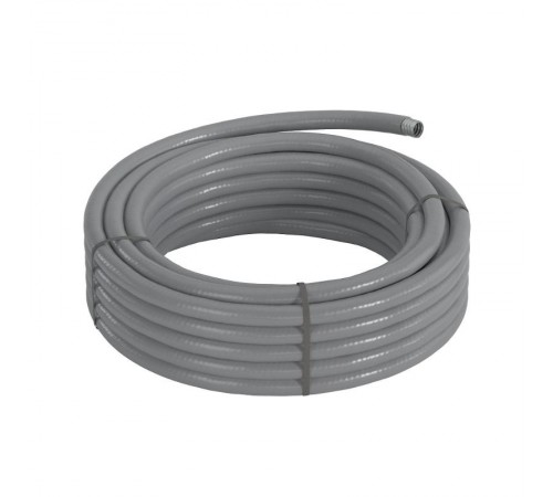 Металлорукав DN 35мм в гладкой SEBS изоляции, Dвн 35,0 мм, Dнар 43,0, 25м, цвет серый  607S038  DKC