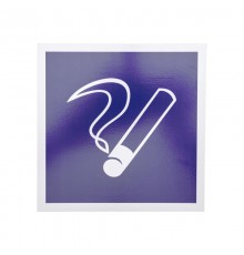 Табличка ПВХ информационный знак "Место курения" 200х200мм  56-0033-2  REXANT