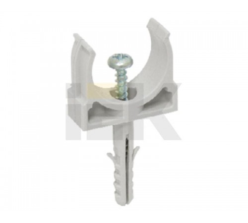Держатель с защёлкой и дюбелем CT25   CTA10D-CT25-K41-100  IEK