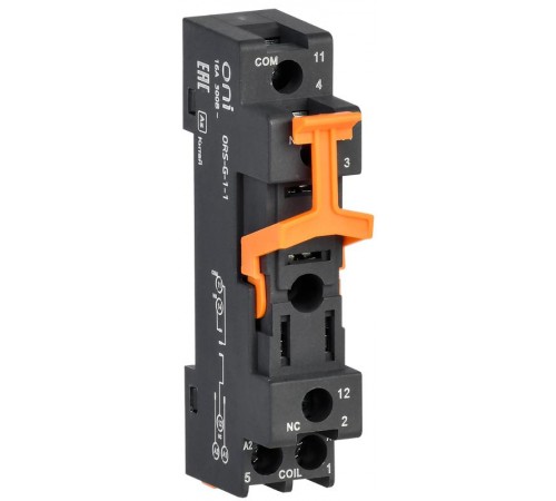 Розетка ORS-G-1-1 для реле OGR-1 1C ONI  ORS-G-1-1-G  ONI