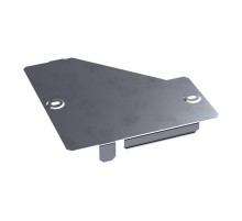 Крышка переходника правого Стандарт INOX (AISI 316) 200х100  PR16.5838  Промрукав