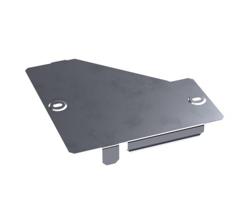 Крышка переходника правого Стандарт INOX (AISI 316) 200х100  PR16.5838  Промрукав