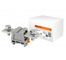 Клемма болтовая силовая КБС-095 кв.мм. серая 230А  SQ0833-0107  TDM