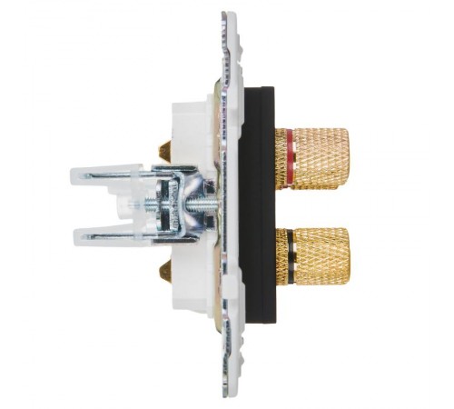 SKANDY Аудиорозетка 4-местная SK-A01Bl черный  SK-S40-K02  IEK