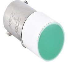 Лампа BA9s для NP2, зеленая, AC/DC48В (LED) (R)  576756  CHINT