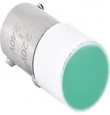 Лампа BA9s для NP2, зеленая, AC/DC110В (LED) (R)  576997  CHINT