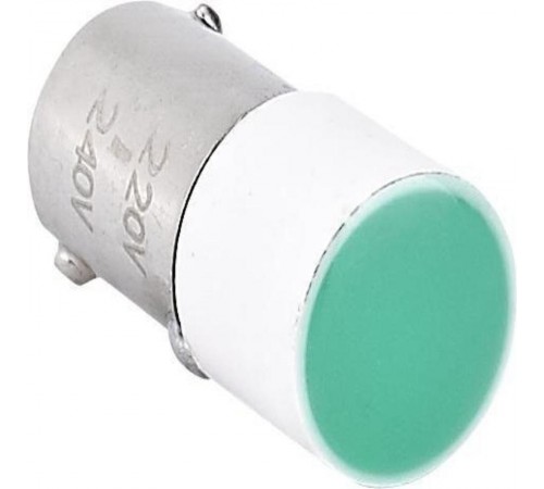 Лампа BA9s для NP2, зеленая, AC/DC48В (LED) (R)  576756  CHINT