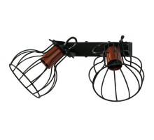 Светильник "Эстель" 521 черн.муар медь НББ 01-2х60-111 Е27  1005404800  Элетех