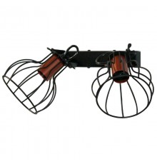 Светильник "Эстель" 521 черн.муар медь НББ 01-2х60-111 Е27  1005404800  Элетех