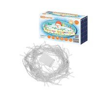 Гирлянда светодиодная "Занавес" 1,5х1,5 м, 168LED, белый тёплый, 8 режимов, 250 В, IP20,  SQ0361-0068  TDM