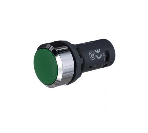 Кнопка CP1-30G-11 зеленая без фиксации 1НО+1HЗ  1SFA619100R3072  ABB