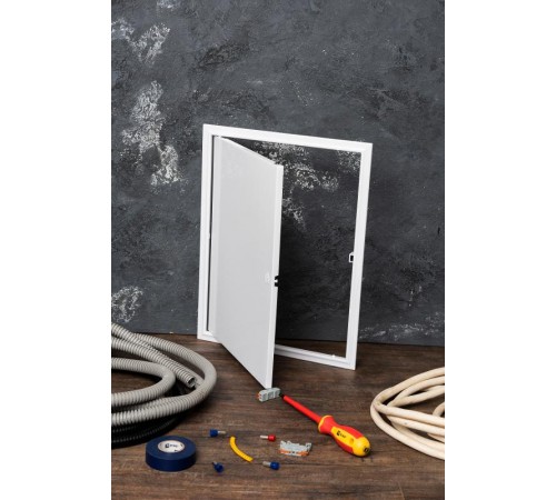 Люк ревизионный пластик с нажимным замком 300х400 EKF Basic    lpnz-300x400   EKF 