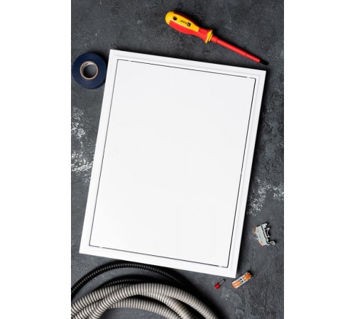 Люк ревизионный пластик с нажимным замком 300х400 EKF Basic    lpnz-300x400   EKF 