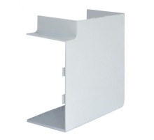 Угол плоский L-образный (40x16) белый -Plast  l-40-16  EKF