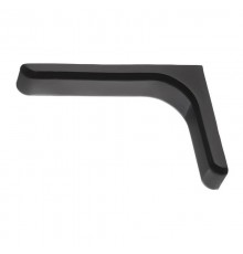 Консоль с декоративной накладкой, 120 мм, черный (1 шт)  - накл.  129951  Tech-KREP