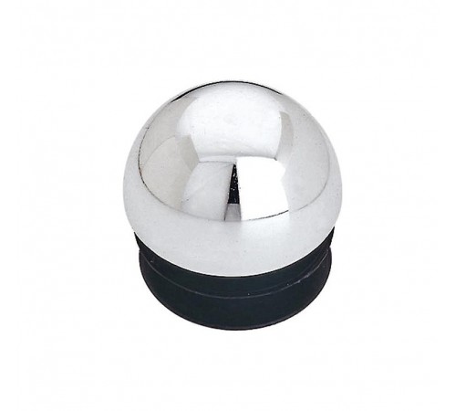 Заглушка сферическая 25мм, хром (2 шт) - пакет   127431  Tech-KREP