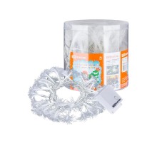 Гирлянда новогодняя "Бенгальский огонек", 4 м, белый свет, 8 режимов,  SQ0361-0033  TDM ELECTRIC