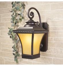 Светильник садово-парковый GLXT-1408D Libra D венге настенный  a031911  Elektrostandard