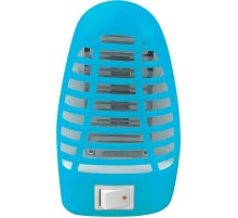 Ночник светодиодный москитный NLM 01-MB синий с выключателем 230В  4690612029139  IN HOME